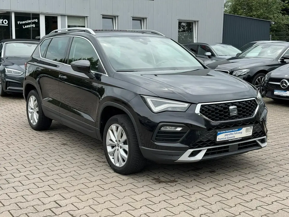 Gebraucht Seat Ateca Style 150 PS (110 kW) 2022 Schwarz SUV