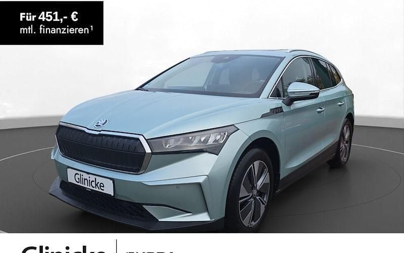 Silber Gebraucht 2023 Skoda Enyaq iV SUV | 38.890 € (Superpreis) - Bild 1/4