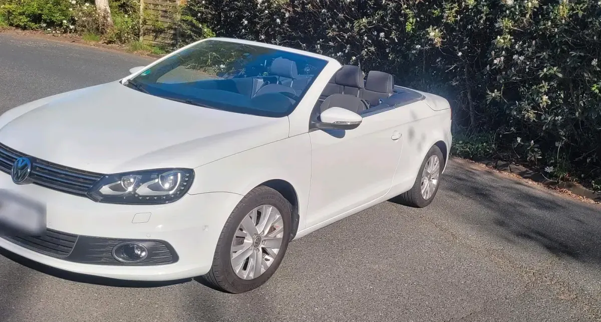 Gebraucht VW Eos 122 PS (89 kW) 2015 Weiß Cabrio