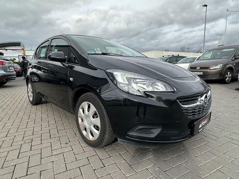 Gebraucht Opel Corsa Edition 101 PS (74 kW) 2017 Schwarz Limousine