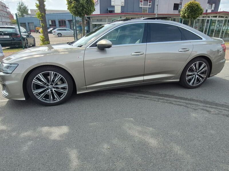 Karatbeige metallic Gebraucht 2019 Audi A6 S-Line Limousine | 32.900 € (Guter Preis) - Bild 1/4