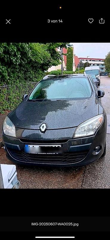 Schwarz Gebraucht 2009 Renault Mégane GrandTour Kombi | 4.700 € (Teuer) - Bild 1/4