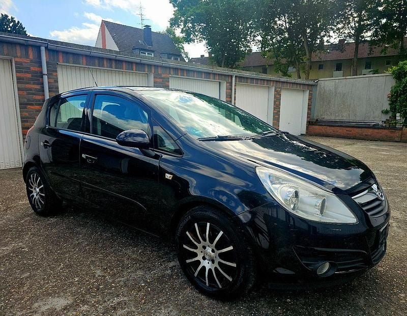 Gebraucht Opel Corsa Edition 60 PS (44 kW) 2007 Schwarz Limousine