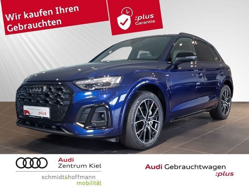 Blau Gebraucht 2022 Audi Q5 S-Line SUV | 49.980 € (Teuer) - Bild 1/4