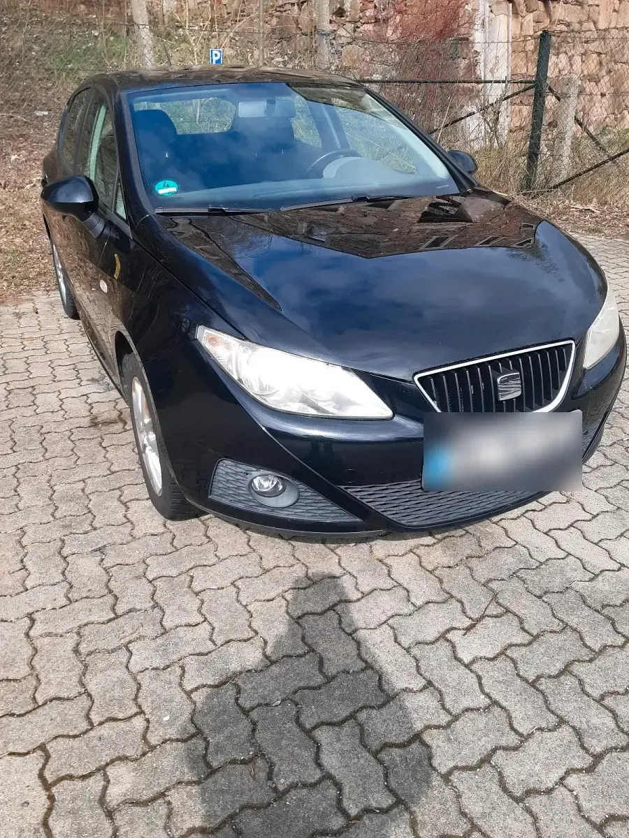 Gebraucht Seat Ibiza 2012 Schwarz Kleinwagen
