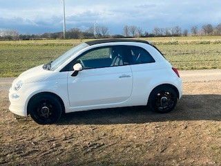 Weiß Gebraucht 2020 Fiat 500C Lounge Cabrio | 12.650 € (Fairer Preis) - Bild 1/4