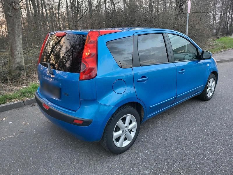 Gebraucht Nissan Note 89 PS (65 kW) 2007 Blau Kleinwagen
