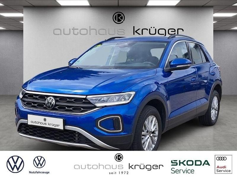 Blau Gebraucht 2023 VW T-Roc Life SUV | 27.900 € (Fairer Preis) - Bild 1/4