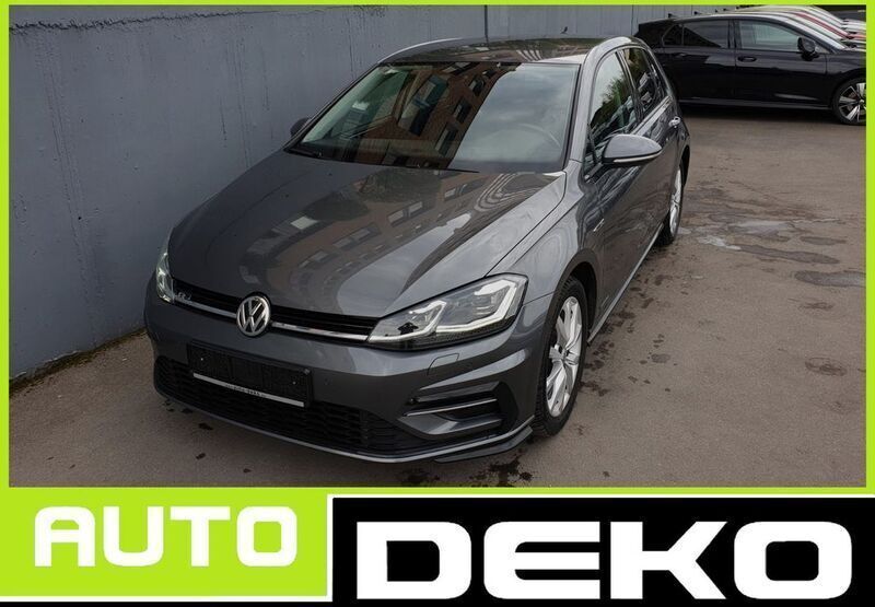 Grau Gebraucht 2018 VW Golf VII R-line Limousine | 16.270 € (Fairer Preis) - Bild 1/4
