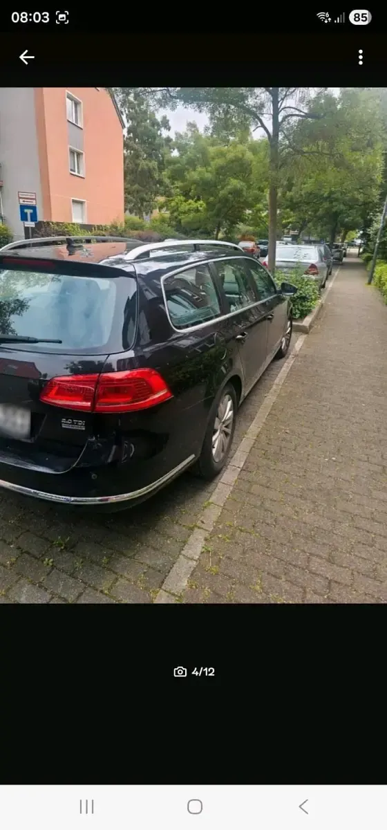 Gebraucht VW Passat 140 PS (102 kW) 2012 Schwarz Kombi
