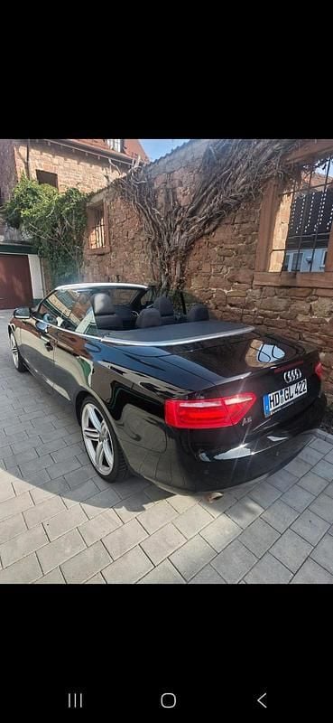 Gebraucht Audi Cabriolet 170 PS (125 kW) 2012 Schwarz Cabrio