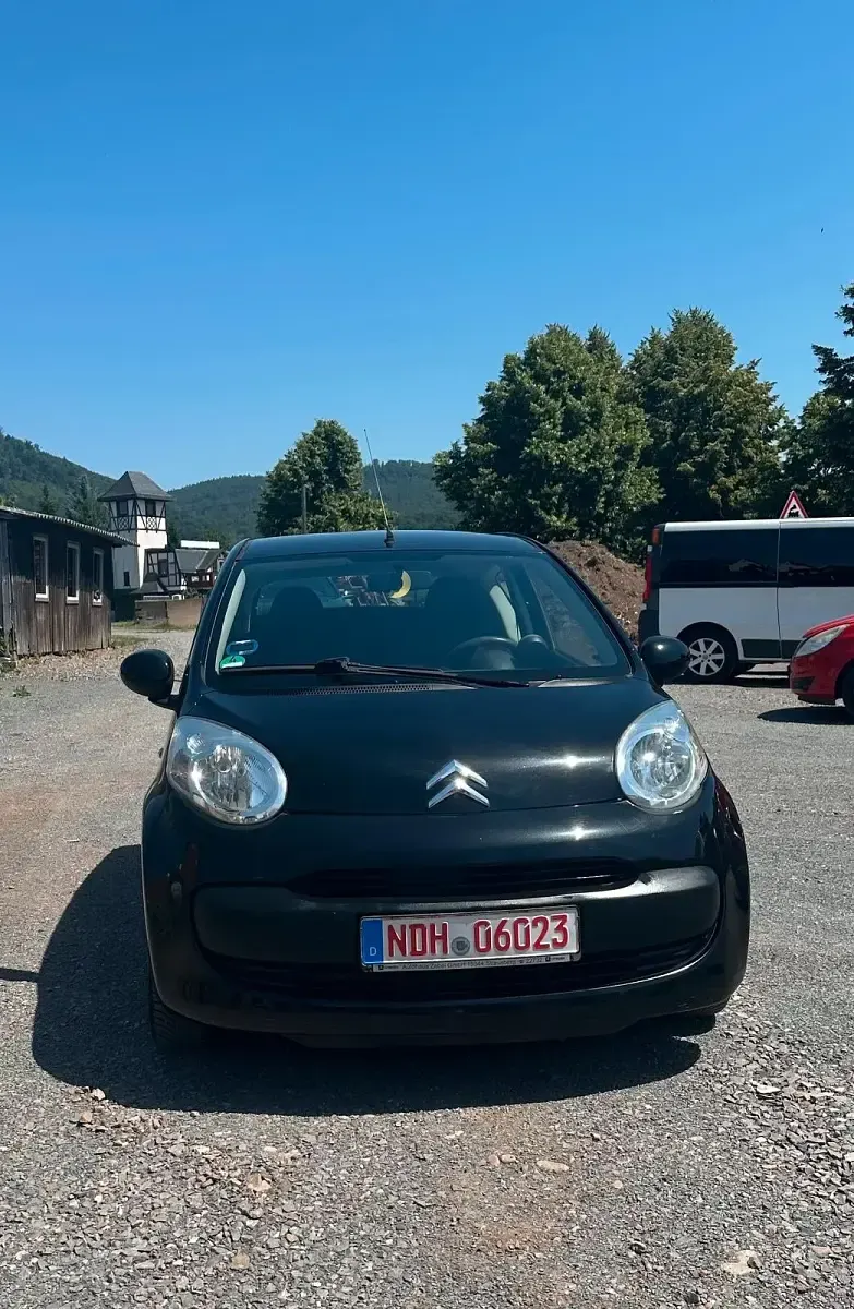 Gebraucht Citroën C1 Style 68 PS (50 kW) 2008 Schwarz Kleinwagen