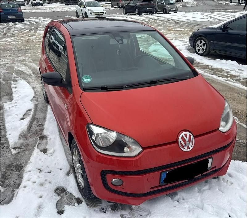 Gebraucht VW up! 75 PS (55 kW) 2014 Rot Kleinwagen