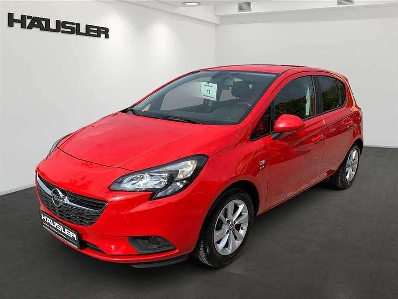 Rot Gebraucht 2017 Opel Corsa Active Kleinwagen | 10.870 € (Fairer Preis) - Bild 1/4