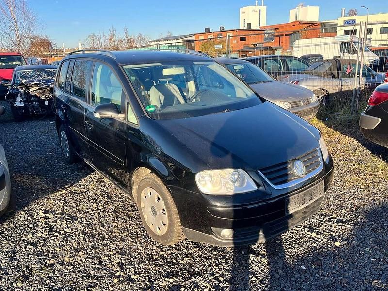 Gebraucht VW Touran Highline 140 PS (102 kW) 2005 Schwarz Van / Kleinbus