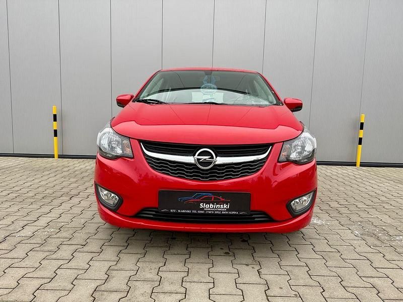 Gebraucht Opel Karl Active 75 PS (55 kW) 2017 Rot Kleinwagen