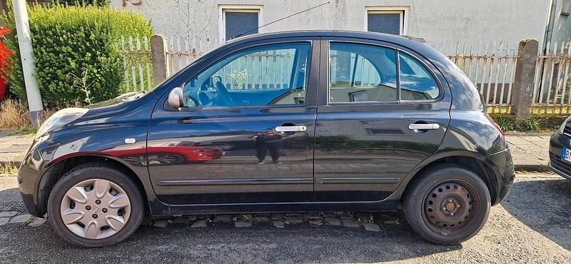 Schwarz Gebraucht 2009 Nissan Micra Kleinwagen | 800 € - Bild 1/4