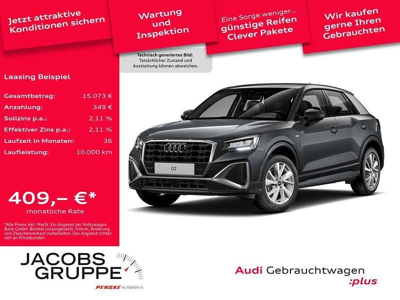 Gebraucht Audi Q2 S-Line 150 PS (110 kW) 2025 Daytonagrau perleffekt SUV