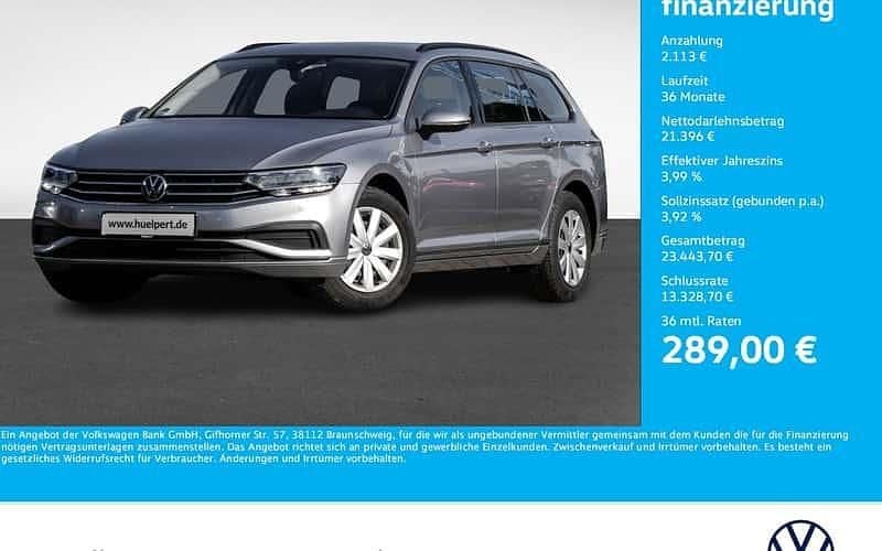 Silber Gebraucht 2022 VW Passat Conceptline Kombi | 23.509 € (Guter Preis) - Bild 1/4