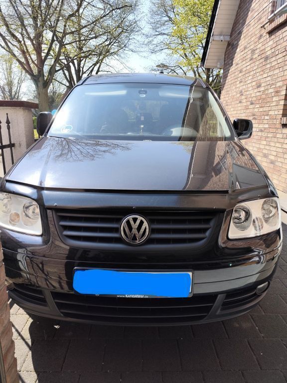Schwarz Gebraucht 2008 VW Caddy Maxi Life Life Van / Kleinbus | 5.500 € (Superpreis) - Bild 1/4