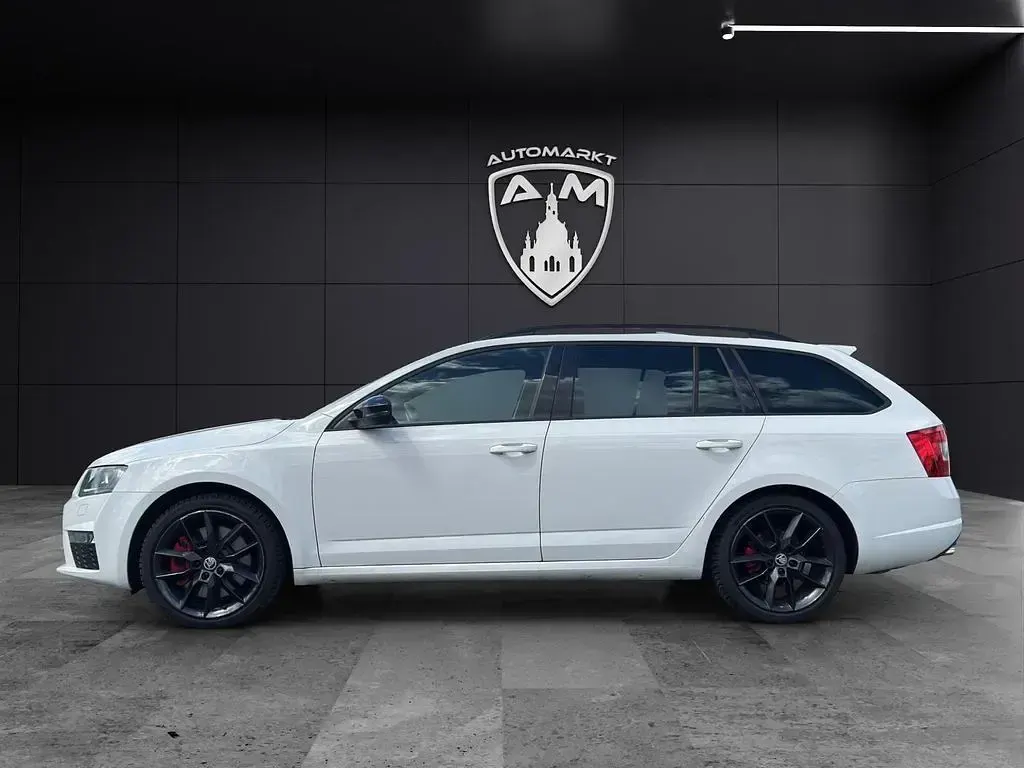 Gebraucht Skoda Octavia RS 184 PS (135 kW) 2015 Weiß Kombi