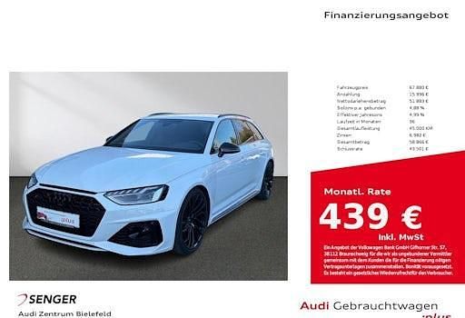 Gebraucht Audi RS4 Ambiente 470 PS (345 kW) 2023 Gletscherweiß metallic Kombi