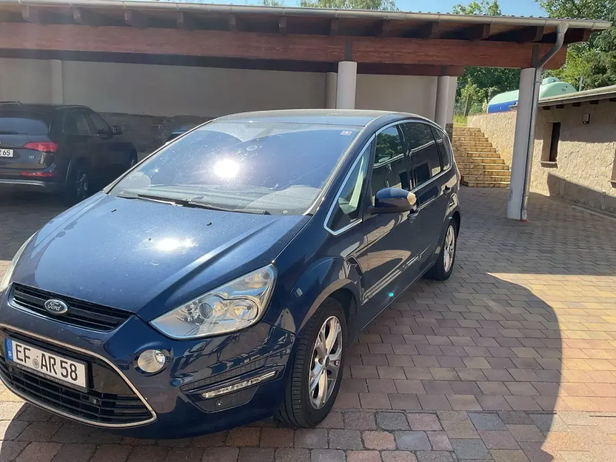 Gebraucht Ford S-MAX S 203 PS (149 kW) 2010 Blau Van / Kleinbus