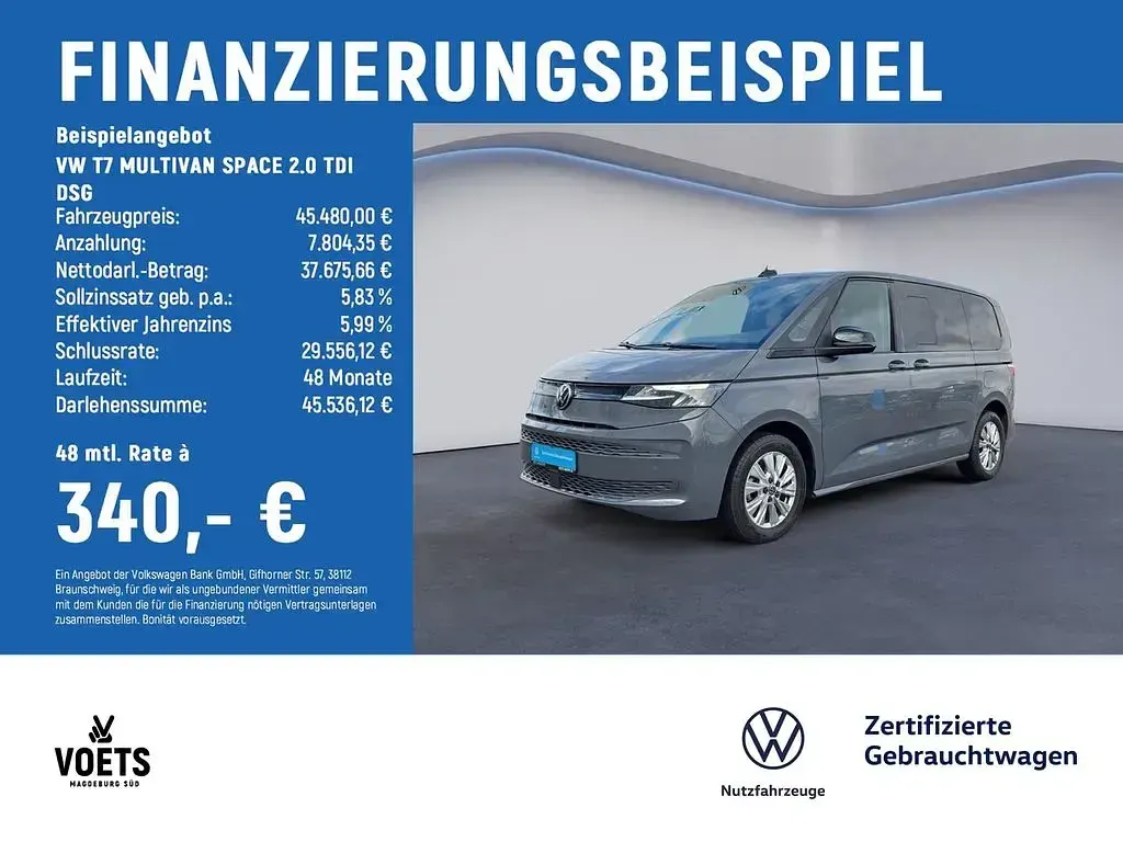 Gebraucht VW T7 150 PS (110 kW) 2025 Grau Van