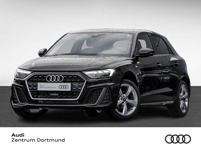 Mythosschwarz metallic Gebraucht 2025 Audi A1 Sportback S-Line Kleinwagen | 25.580 € (Fairer Preis) - Bild 1/4
