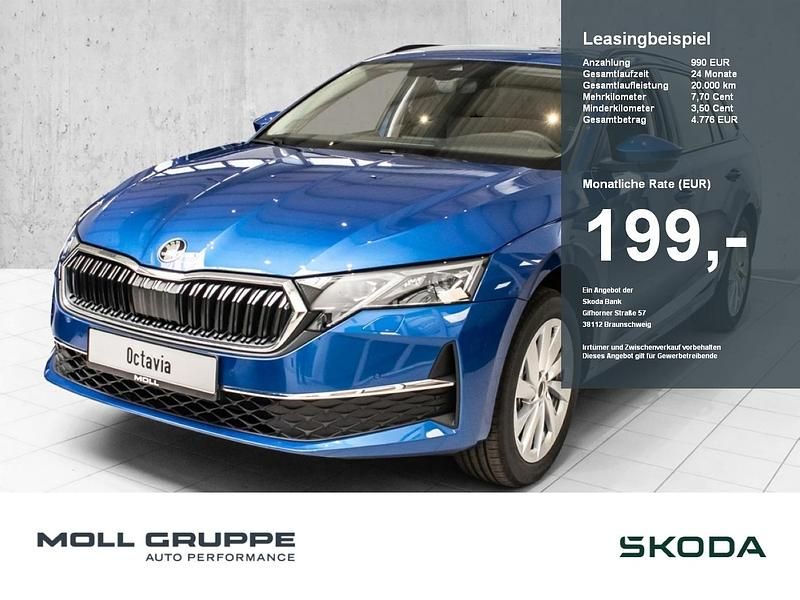 Raceblau metallic Neu 2025 Skoda Octavia Selection Kombi | 31.480 € (Guter Preis) - Bild 1/4
