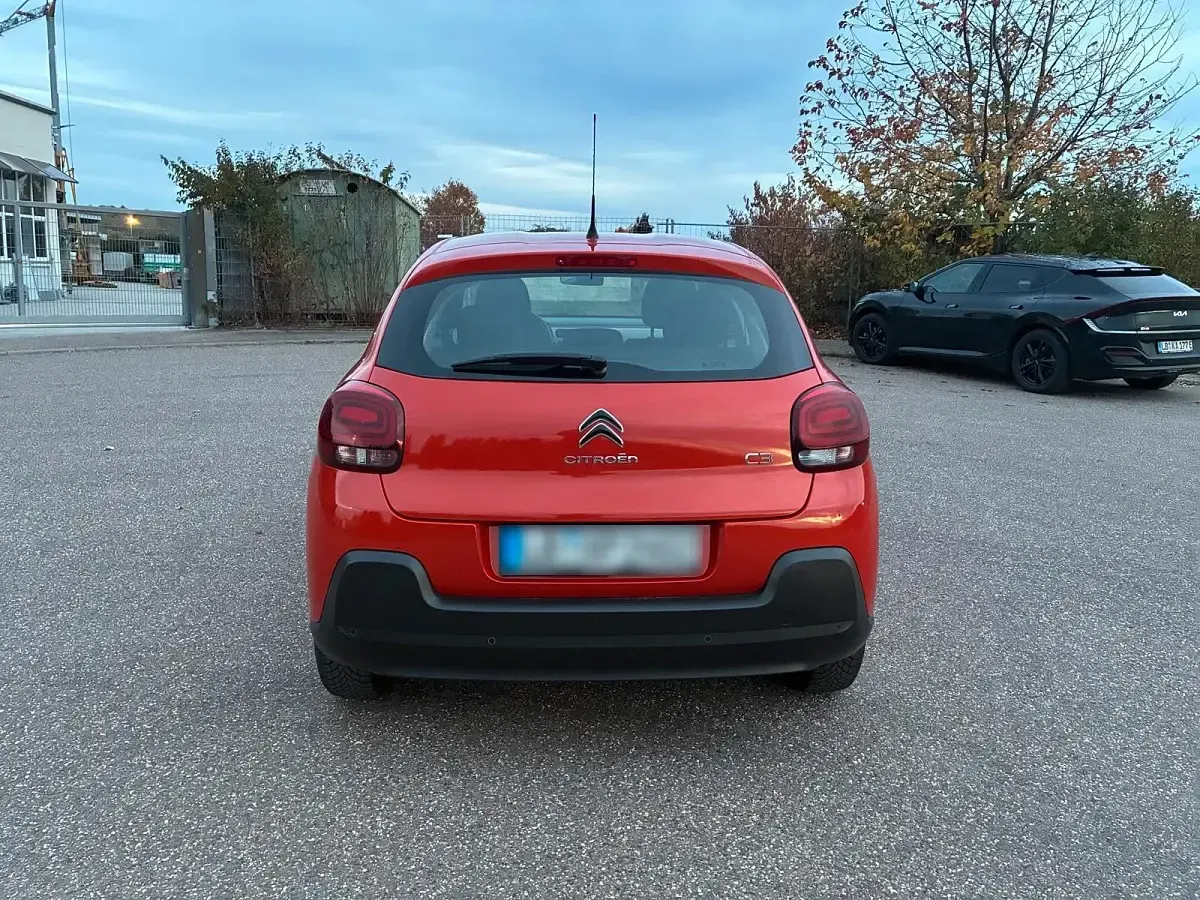 Gebraucht Citroën C3 82 PS (60 kW) 2018 Orange Kleinwagen