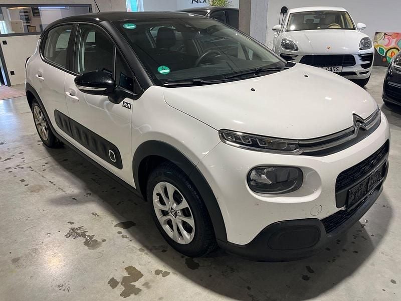Gebraucht Citroën C3 Feel 82 PS (60 kW) 2017 Lack weiss banquise/deckende l Kleinwagen
