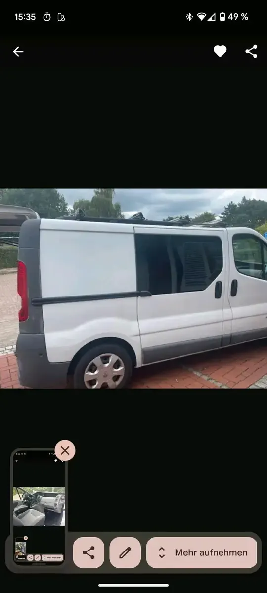Gebraucht Renault Traffic 90 PS (66 kW) 2014 Weiß Van / Kleinbus