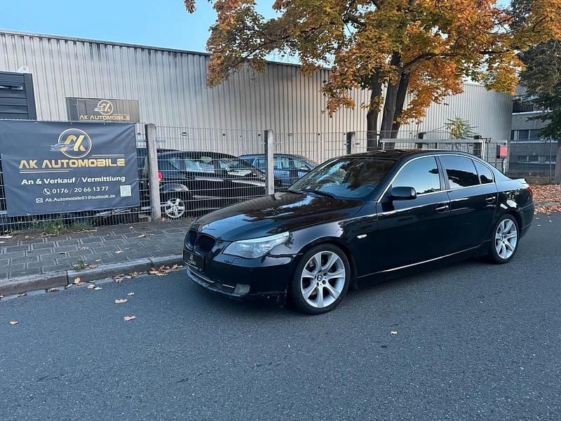 Schwarz Gebraucht 2008 BMW 550 Comfort Edition Limousine | 5.500 € - Bild 1/4