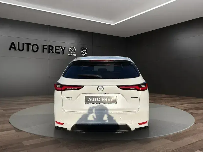 Neu Mazda CX-60 Homura-Line 254 PS (186 kW) 2025 Rhodium white SUV