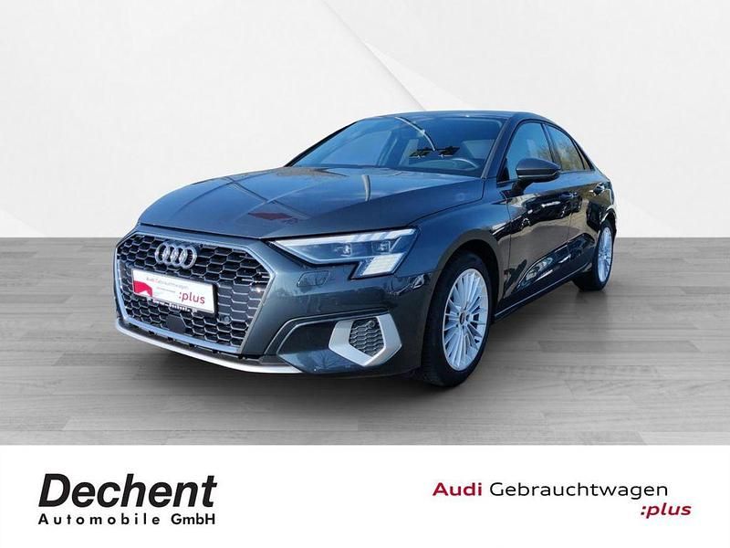 Manhattangrau metallic Gebraucht 2022 Audi A3 Advanced Plus Limousine | 26.760 € (Fairer Preis) - Bild 1/4