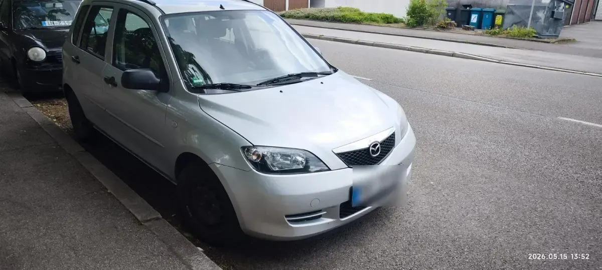 Gebraucht Mazda 2 80 PS (58 kW) 2004 Silber Kleinwagen
