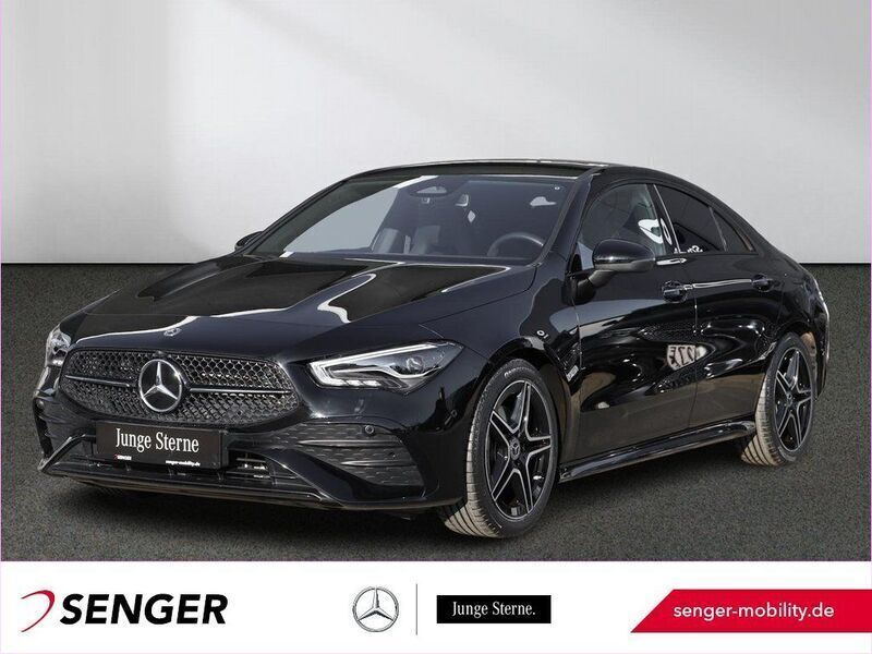 Schwarz Gebraucht 2024 Mercedes CLA180 AMG Limousine | 33.490 € (Guter Preis) - Bild 1/4