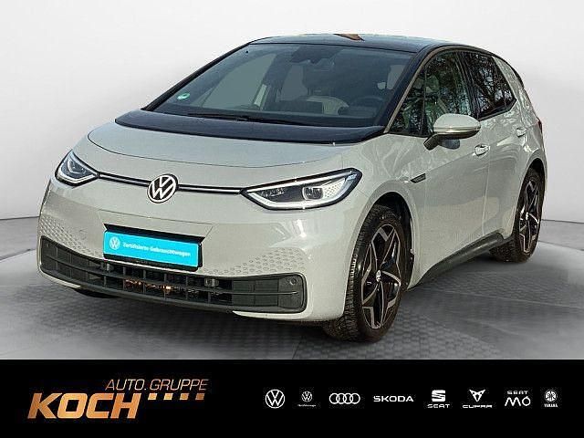 Grau Gebraucht 2022 VW ID.3 Pro Performance Kleinwagen | 23.930 € (Fairer Preis) - Bild 1/4