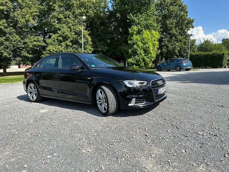 Gebraucht Audi A3 S-Line 150 PS (110 kW) 2019 Schwarz Limousine