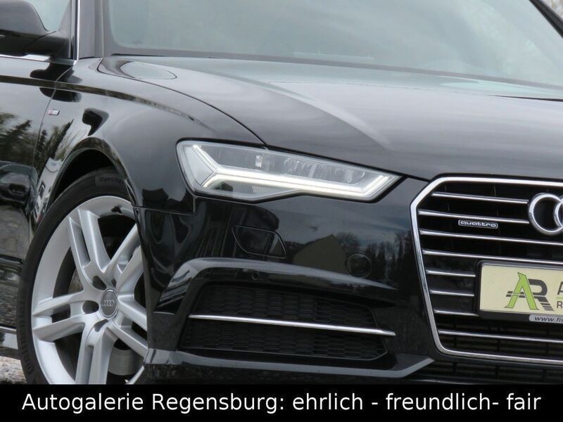 Mythosschwarz metallic Gebraucht 2015 Audi A6 S-line plus Limousine | 22.450 € (Guter Preis) - Bild 1/4