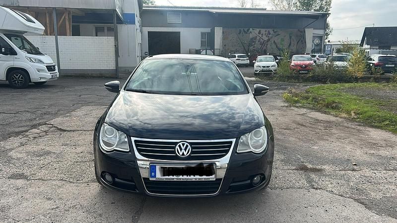 Blau Gebraucht 2010 VW Eos Cabrio | 4.500 € (Guter Preis) - Bild 1/4