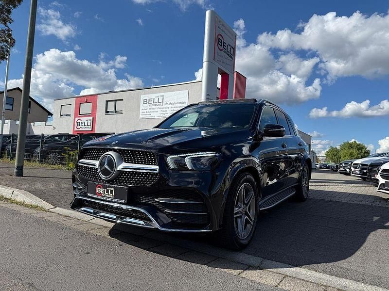 Schwarz Gebraucht 2021 Mercedes GLE350 AMG SUV | 51.950 € - Bild 1/4
