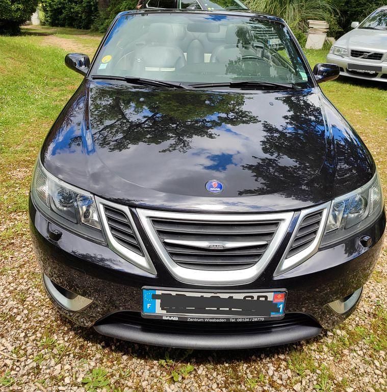 Schwarz Gebraucht 2008 Saab 9-3 Cabriolet Aero Cabrio | 15.990 € - Bild 1/4