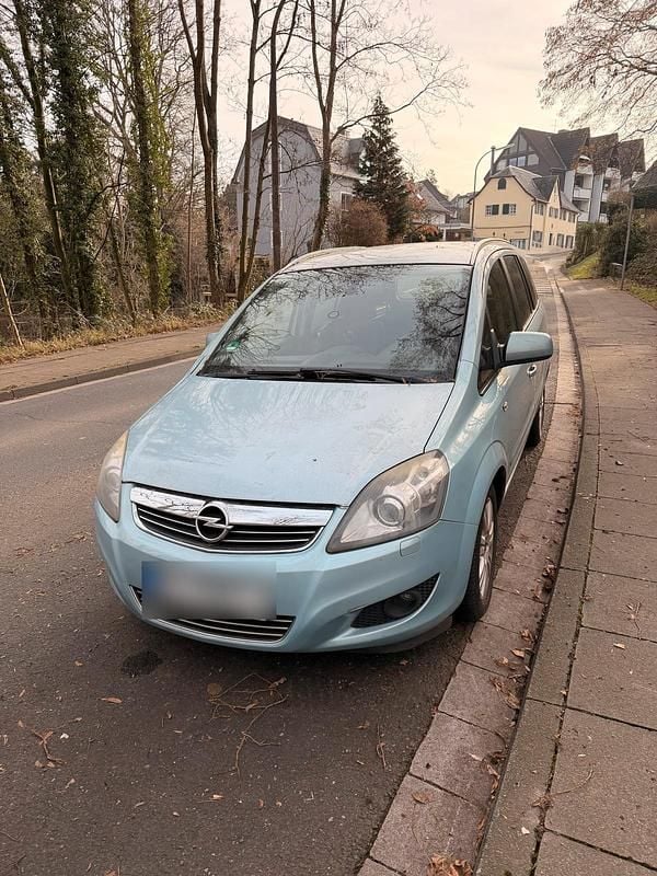 Blau Gebraucht 2010 Opel Zafira Van / Kleinbus | 2.200 € (Superpreis) - Bild 1/4