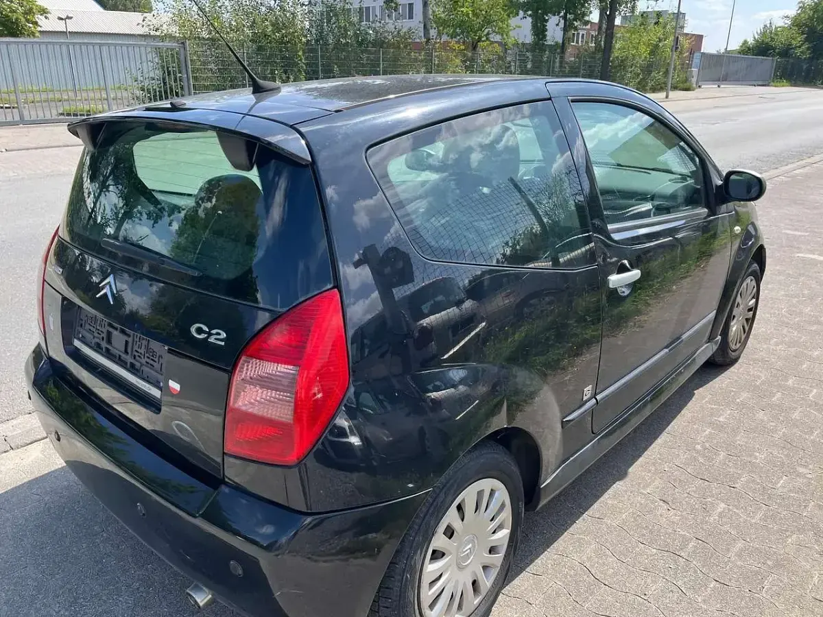 Gebraucht Citroën C2 VTR Sport 73 PS (53 kW) 2007 Schwarz Kleinwagen