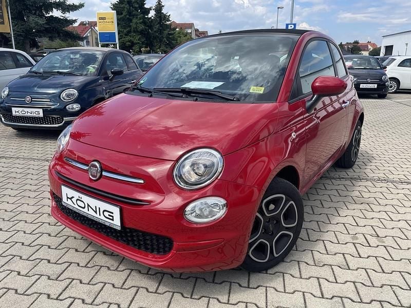 Rot Gebraucht 2023 Fiat 500C Cabrio | 13.999 € (Guter Preis) - Bild 1/4