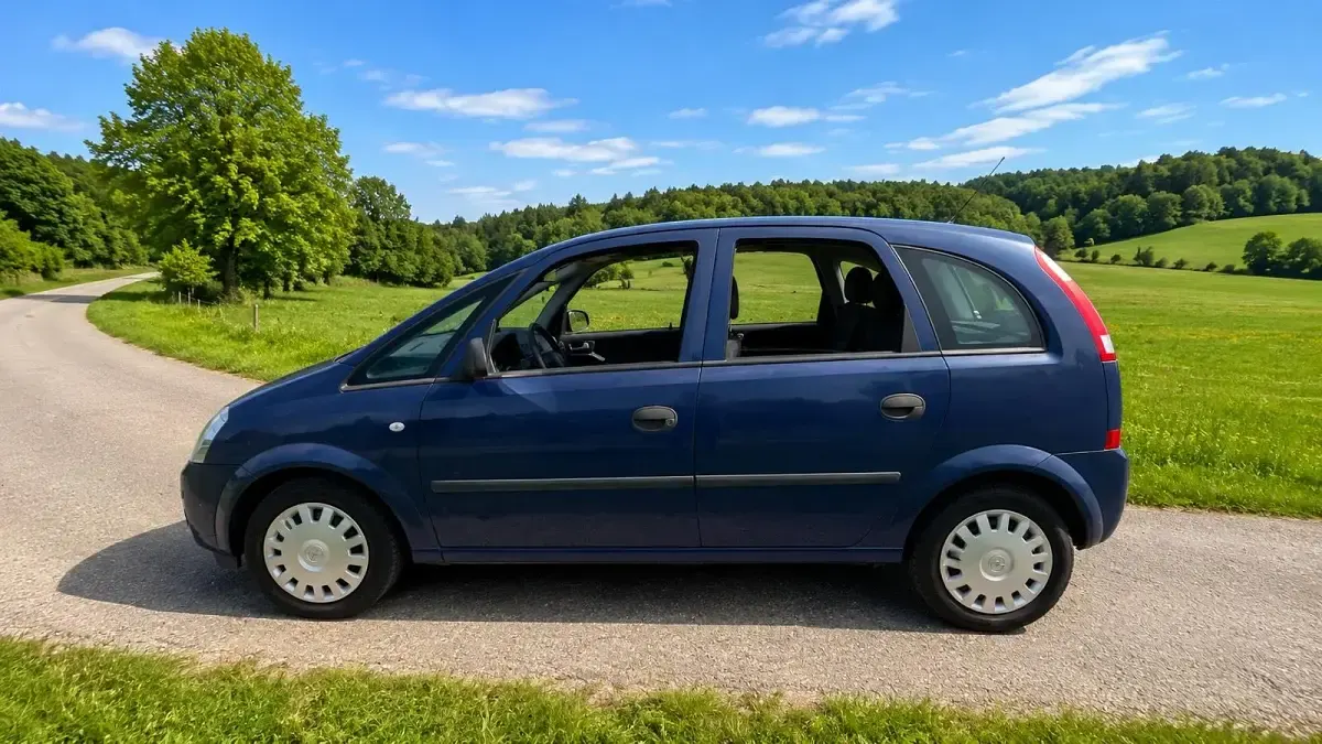 Gebraucht Opel Meriva 101 PS (74 kW) 2003 Blau Van / Kleinbus