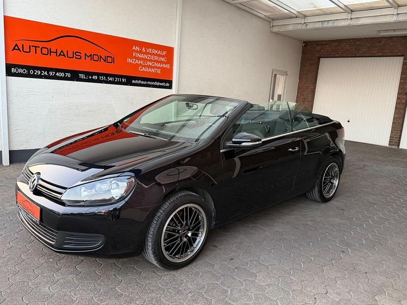 Gebraucht VW Golf Cabriolet Basis 105 PS (77 kW) 2012 Schwarz Cabrio