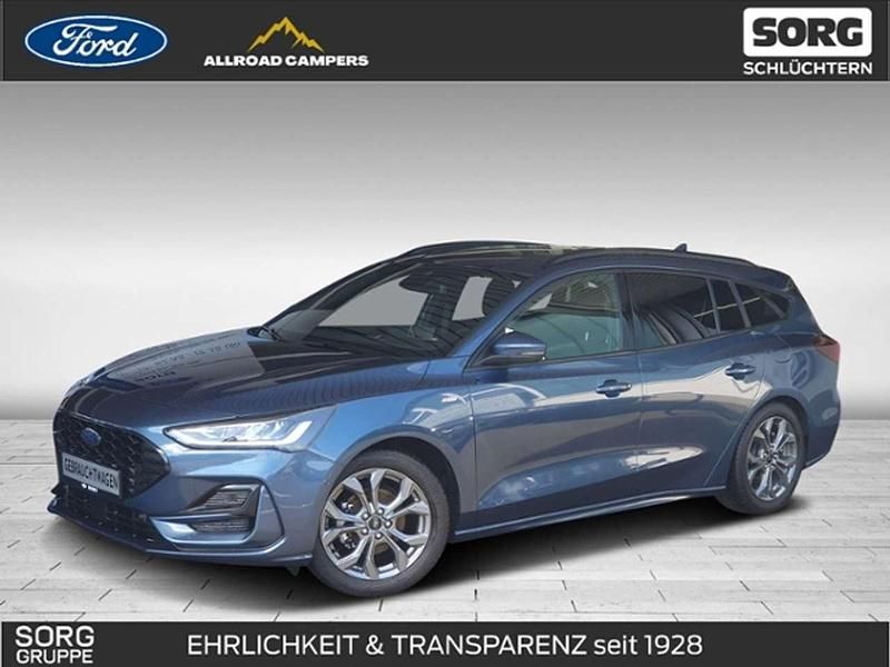 Blau, chromablau metallic Gebraucht 2023 Ford Focus ST-Line Kombi | 22.990 € (Guter Preis) - Bild 1/4